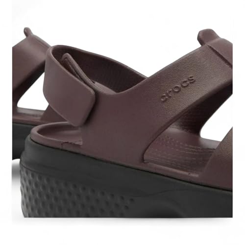 Image of Crocs Unisex Stomp Fisherman Sandal (Mocha, US Footwear Size System, Adult, Women, Numeric, Medium, 9)