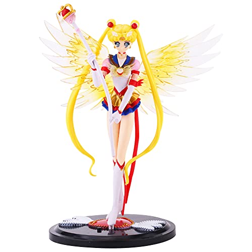 ✿【Sailor Moon Action Figure Model】 Gli ornamenti per torta Sailor Moon sono preferiti da adulti e bambini. È ottimo come cake topper, cupcake topper di favore o regalo. Simpatiche action figure con 1 personaggi diversi. Design carino, rimarrai sicuramente colpito dall'incredibile livello di dettaglio di queste figure dei personaggi di Sailor Moon.