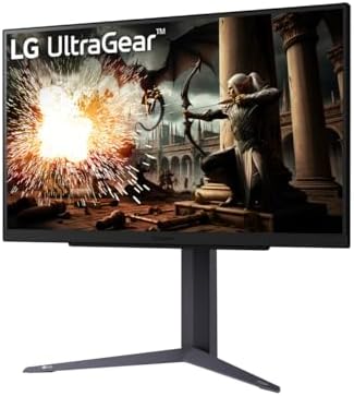 Resim LG 27" UltraGear 27GS75Q-B 1Ms GtG 180Hz (O/C 200Hz) (HDMI-DisplayPort) HDR10 Destekli QHD (2560x1440) IPS HDR10 Pivot Oyun Monitörü 