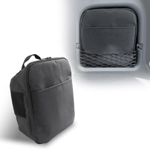 Uemicip RAV4 Trunk Upgrade Trunk Organizer Storage Bag Black Cargo Side Pocket Organizer Fit For Toyota RAV4 Accessories 2025 2024 2023 2022 2021 2020 2019