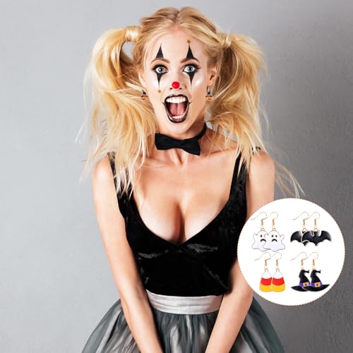 Nosiny 36 Pairs Holiday Earrings Variety Pack Halloween Christmas Fall Thanksgiving Gifts for Women Teacher Party Favors4