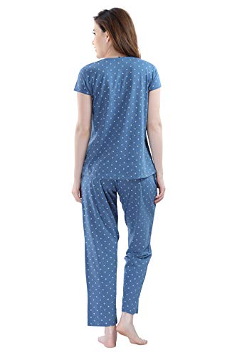 AV2 Women's Cotton All Over Print Top And Pajama Set Pack Of 1