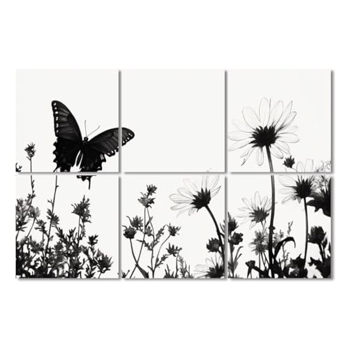 Paquete de 6 paneles acústicos decorativos absorbentes de sonido con diseño de naturaleza, 72x48 pulgadas miniatura 1