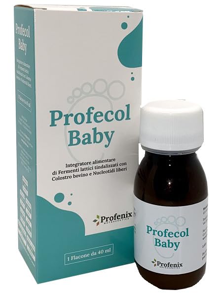 Profecol baby 40 ml - Integratore alimentare per la flora intestinale, flacone da 40 ml