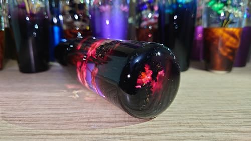 ノーブランド ぼかしグラデーション水中花シフトノブ15cm