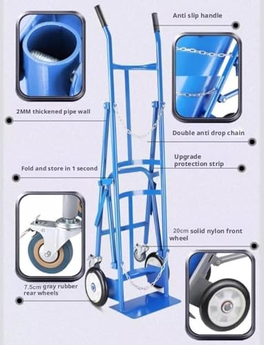 Chariot porte-bouteille d'oxygène : finie la manipulation lourde
