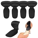 2 Paar Fersenschutz Fersenpolster für Zu Große Schuhe High Heels Sneaker Fersenschutz, Selbstklebende Fersenkissen Heel Protector Fußpflegeschutz für Lose Schuhe, Fersenrutsche