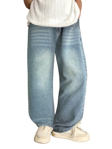 Image of Lymio Junior's Boys Jeans Pant | Kids Jeans for Boys | Denim Baggy Pants | Loose Fit Casual Trousers for Children (LK-52-53)