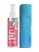ASUTRA Organic Yoga Mat Cleaner (Soothing Sweet Rose Aroma), 4 fl oz | Safe for All Mats & No Slippery Residue | Cleans, Restores, Refreshes | Comes w/Microfiber Cleaning Towel