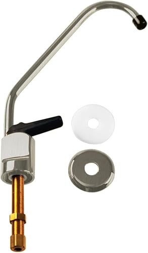 Miniatura 8 de Westbrass A2031-NL-26 Grifo dispensador de agua fría pura estilo Touch-Flo de 8 pulgadas, 1 paquete, cromo pulido