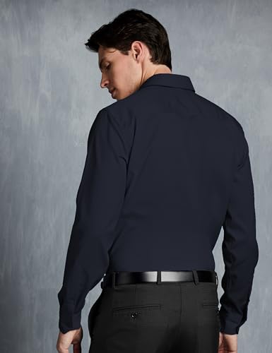 Image of Symbol Premium Men's Wrinkle-Resistant Regular Fit Cotton Formal Shirt