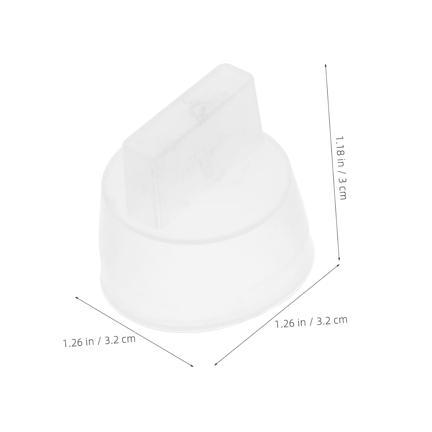 2pcs Silicone Oven Knob Covers Protective Caps for Electric Gas Stove Switches Dustproof and Impact-Resistant Replacement Knob Shields for Kitchen Appliances