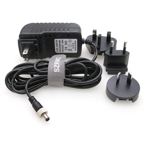 Adaptador de fuente de alimentación de 5,5 x 2,1 mm 12V 3A CA CC con bloqueo para monitor de video