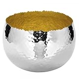 sefardita musica  Unbekannt SEFA/Sciarpa, nichelato, Interno Oro/H.14,5,D.20 cm