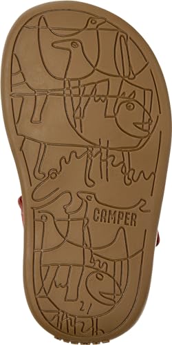Camper Bicho K800580, T-Strap Sandal Unisex - Bimbi 0-24, Multicolore 002, 21 Eu - 5