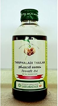 Ayurvedic Thriphaladi Thailam by Vaidyaratnam 200 ml