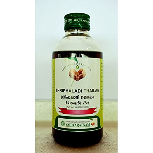 Ayurvedic Thriphaladi Thailam by Vaidyaratnam 200 ml