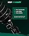 SCITOO Front Complete Struts Assembly Shock Absorber for Volvo S60 2001-2009,for Volvo S80 1999-2006,for Volvo V70 2001-2007 Automotive Replacement Struts 11861 11862 - Set of 2