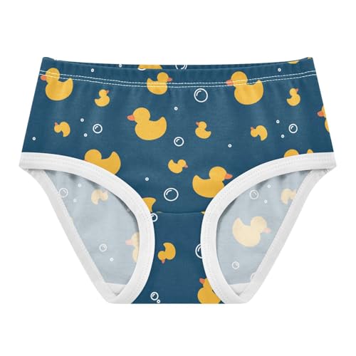Little Girl Underwear Toddler Panties Kids Undies Duck Bubble Soft Cotton Briefs 2T-8Y