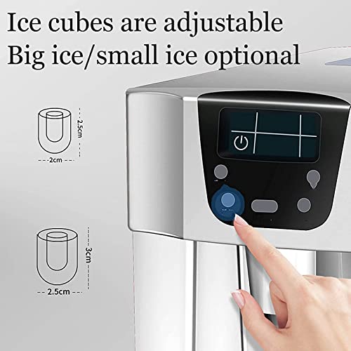 Fabricadora de hielo compacta portátil para cocina y oficina miniatura 4