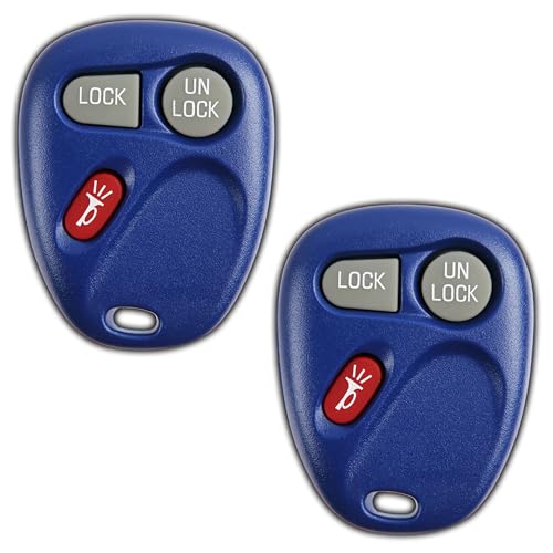 Mando a distancia key fob con 3 botones de entrada sin llave de repuesto KeylessOption