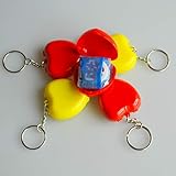 JTKENS 100 pcs Cute Heart Shape CPR Mask CPR Face Shield for CPR Resuscitator with One-Way Keychain Key Ring First Aid Rescue Kit - Image 8