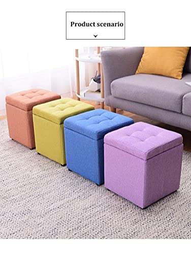 Repose-pieds ottoman pliable compact pour optimiser l'espace avec style