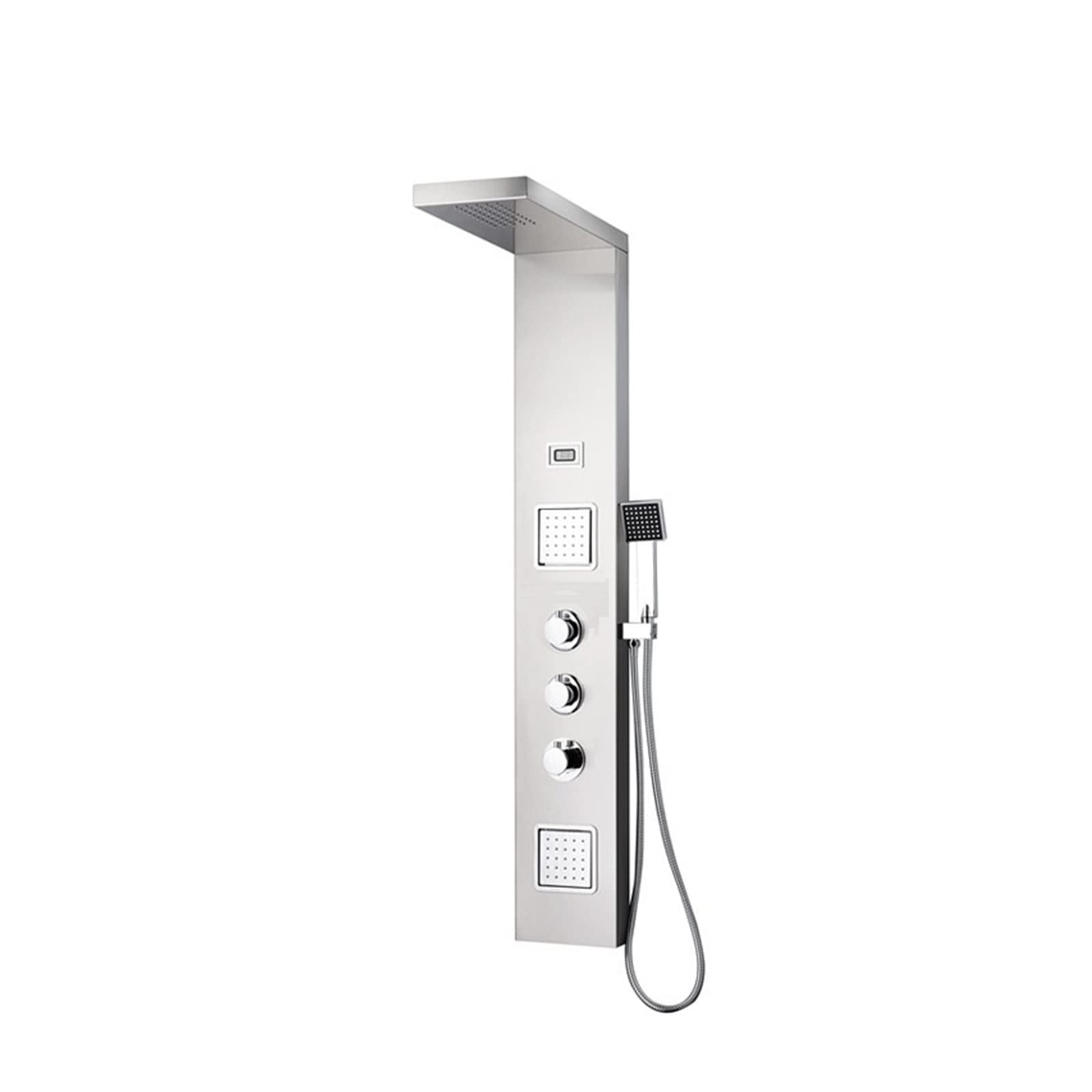 Système de douche numérique et douche en acier inoxydable salle de bain
