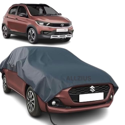 Image of Waterproof Half Car Body Cover - All-Weather Waterproof Half car Cover - Protects roof and Upper Sides from rain, Sun, dust.