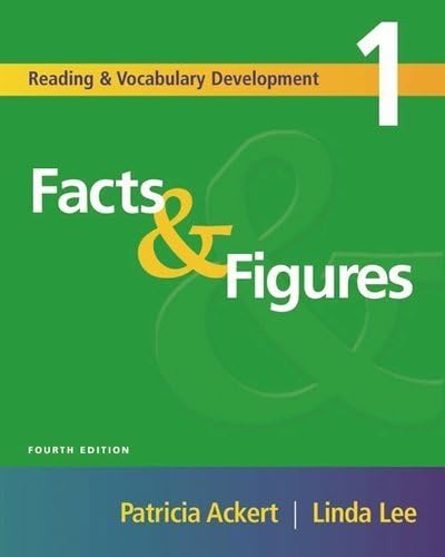 Facts & Figures, Fourth Edition (Reading & Vocabulary Development 1) (Reading & Vocabulary Development Series) by Patricia Ackert (2004-11-16)