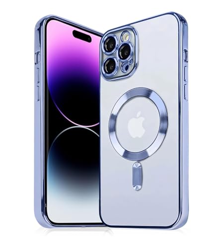 Eisuiyi iPhone 12Pro Max �p �N���A�\�t�g�P�[�X magsafe�Ή� ���b�L���H TPU ���^ �J���������Y�ی� �ϏՌ� �A�C�t�H�� 12�v�� �}�b�N�X �Ή������P�[�X 6.7�C���` �u���[