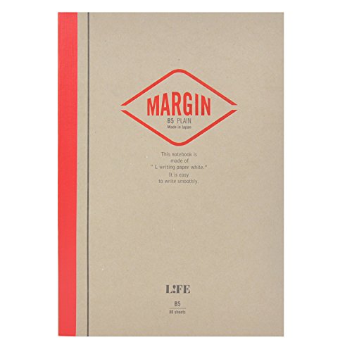 Cahiers bound on side carnet de notes vierge couverture tan rouge dimensions 6x8 in.
