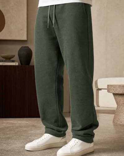 Image of Nobero Joggers for Men | Solid Trackpants for Men | Regular Fit | Elasticated Waist with Drawcord | Soft & Breathable Fabric | Casual Everyday Wear