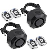 Bike Horn Electric Vehicle Alarm Wireless Vibration Alarm System with Motion Sensor Waterproof Re...