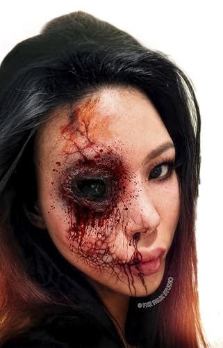 Zombie Eye Gash Prosthetic