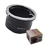 mamiya m645 super manual 【Diseño único】AMOPOFO El adaptador de lente te permite montar una lente Mamiya 645 a una cámara sin espejo de montura Canon RF. Además de tener sentido financiero, esto te permite utilizar tu lente favorita en diferentes plataformas de cámara, el adaptador de lente está diseñado para adaptarse de forma segura a la lente, pero todavía se puede quitar fácilmente cuando no es necesario.