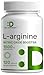 Extra Strength L Arginine, 1500mg Nitric Oxide Booster Supplement for Muscle Growth, Libido, Vascularity & Energy with L-Citrulline and AAKG, Non-GMO, Made in USA (120 Caps)