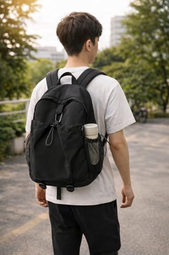 Image of saaventures Unisex Lightweight Backpack Waterproof Multi-pocket Large Capacity Travel Custom 17.7 L Laptop Backpack