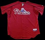 Cole Hamels Autographed Batting Practice Jersey (phillies) - Psa Dna! - Autographed MLB Jerseys