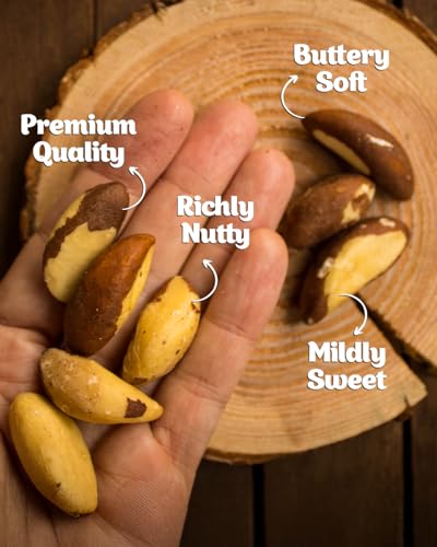 Image of True Elements Brazil Nuts 200g - High in Protein, High in Dietary Fibre | Premium Dry Fruits | Zero Cholesterol