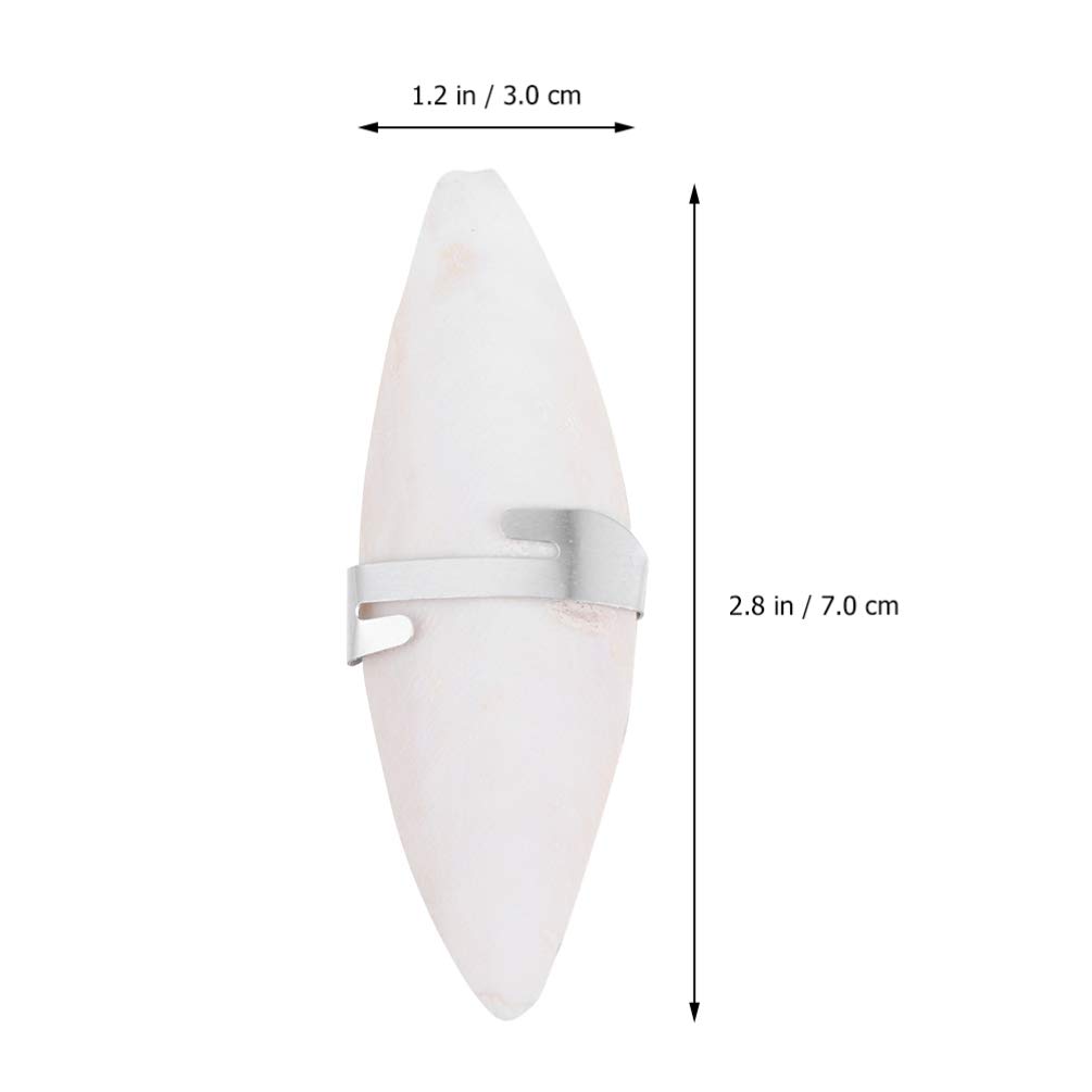 12pcs Bird Cuttlebone for Parakeets Natural Cuddle Bone with Metal Holder Chewing Cuttlefish Bone for Sharp Beaks Natural Birds Suitable for Parrot Cockatiels White