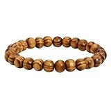 Natürliche Holzperlen, beste Verwendung für tibetische buddhistische Gebetsmala-Meditation.