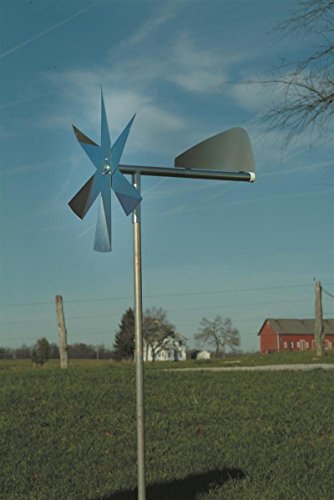 Lehman's Mole Chasing Humane Deterrent Windmill Covers 20,000 Feet Using Vibrations From Wind, Single #TOP4