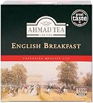 Ahmad Tea Sachets de Thé Anglais au Petit-Déjeuner | 100 Sachets