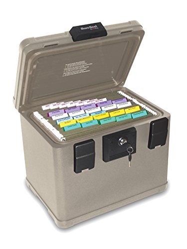 SureSeal by FireKing SS106 1/2 Hour Fireproof Waterproof Safe Chest, Holds Hanging Files, 0.6 CU FT Storage Capacity