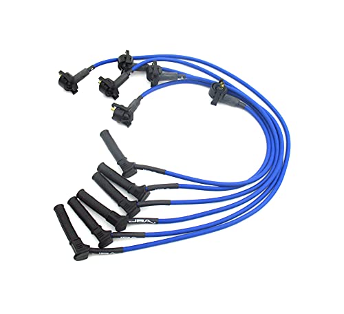 JBA 02-03 Ford Explorer 4.0L SOHC Ignition Wires - Blue