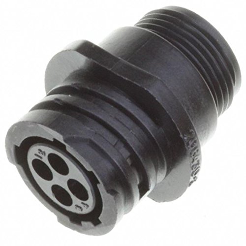 206430-2 TE Connectivity Circular Connector, 4 Contacts, Cable, Standard Connect