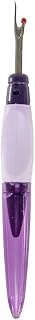 Craft County Seam Rippers – Large and Small Purple – Remove and Undo Seams and Stitches – Plastic Handle – Metal Tip