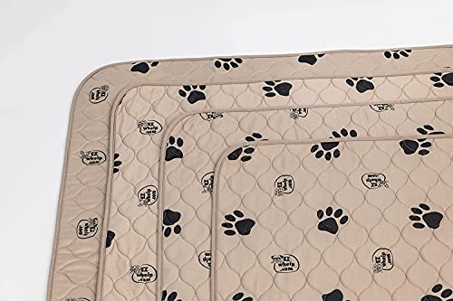 Ezwhelp Reusable Dog Pee Pads For Dogs - Waterproof Potty Training Pee Pad - Washable Dog Training Pads W/ Rounded Corners Puppy Pad - Lightweight & Laminated Whelping Pad Dog Mat Pet Supplies - 2 Pk #TOP3