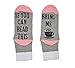 CUTE and FUNNY"If You Can Read This Bring Me Coffee" Novelty Socks - GREAT GIFT for Christmas (White Elephant fun) and Birthdays! Gag gift fun for everyone
